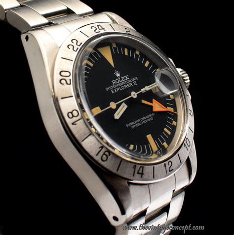 rolex explorer ii orange hand 1655|rolex 1655 for sale.